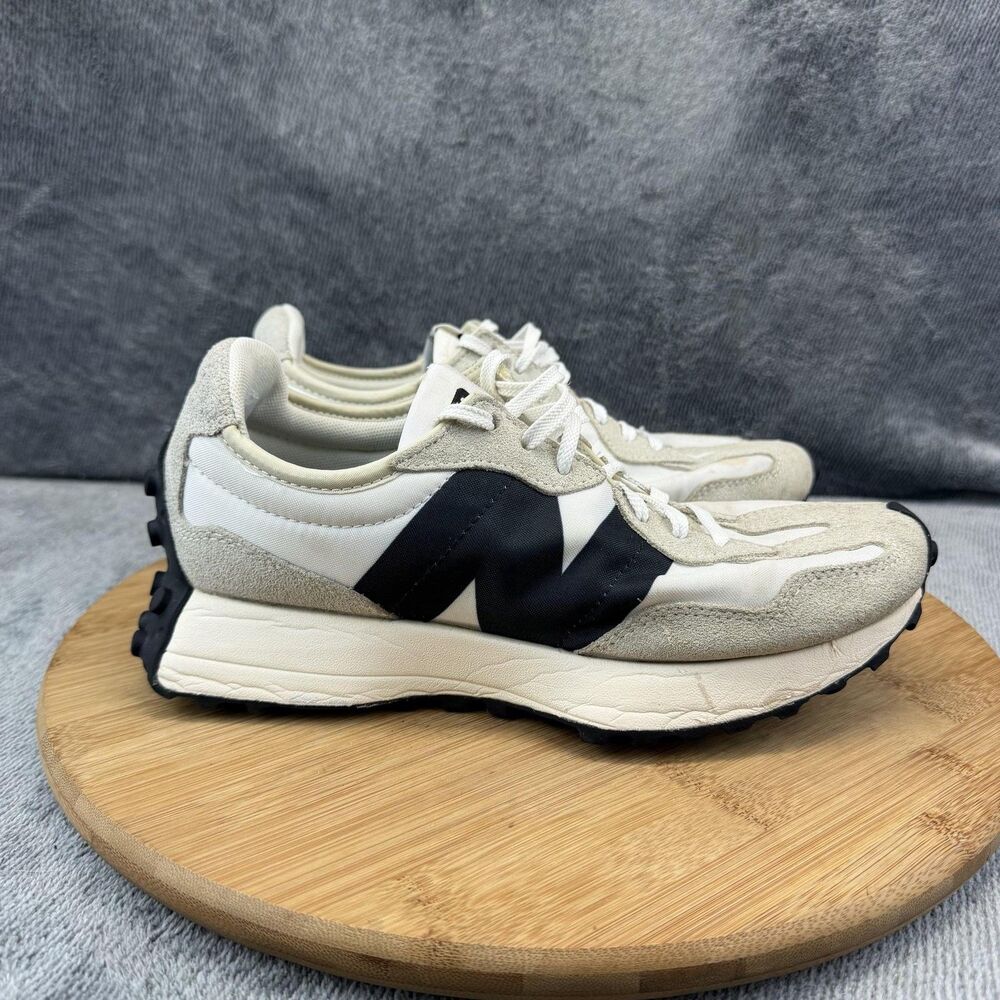 New Balance 327 Shoes Womens Size 7.5 White Suede Colorblock Sneakers WS327FE